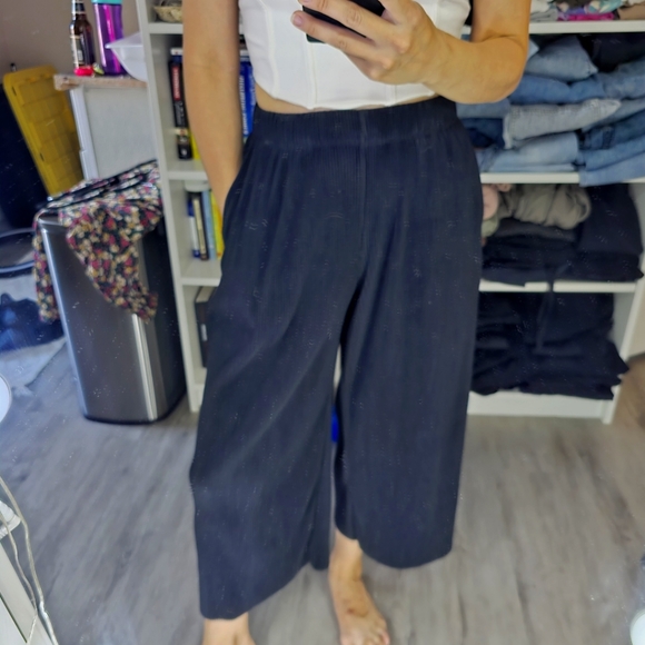 Zara black culotte pants - Picture 5 of 6